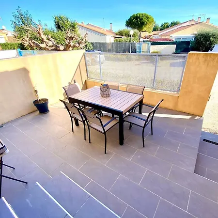 Appartement Chaleureux Avec Terrasse à - Parking Privé - Fr-1-604-56 Mèze
